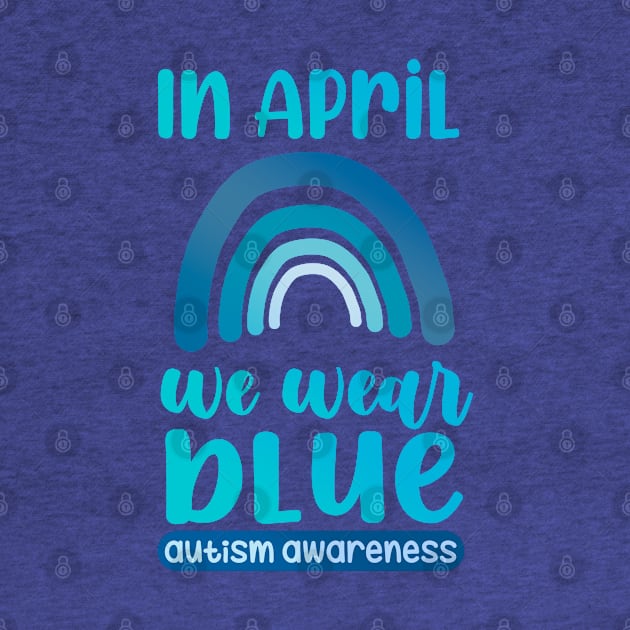 In April We Wear Blue by sadieillust